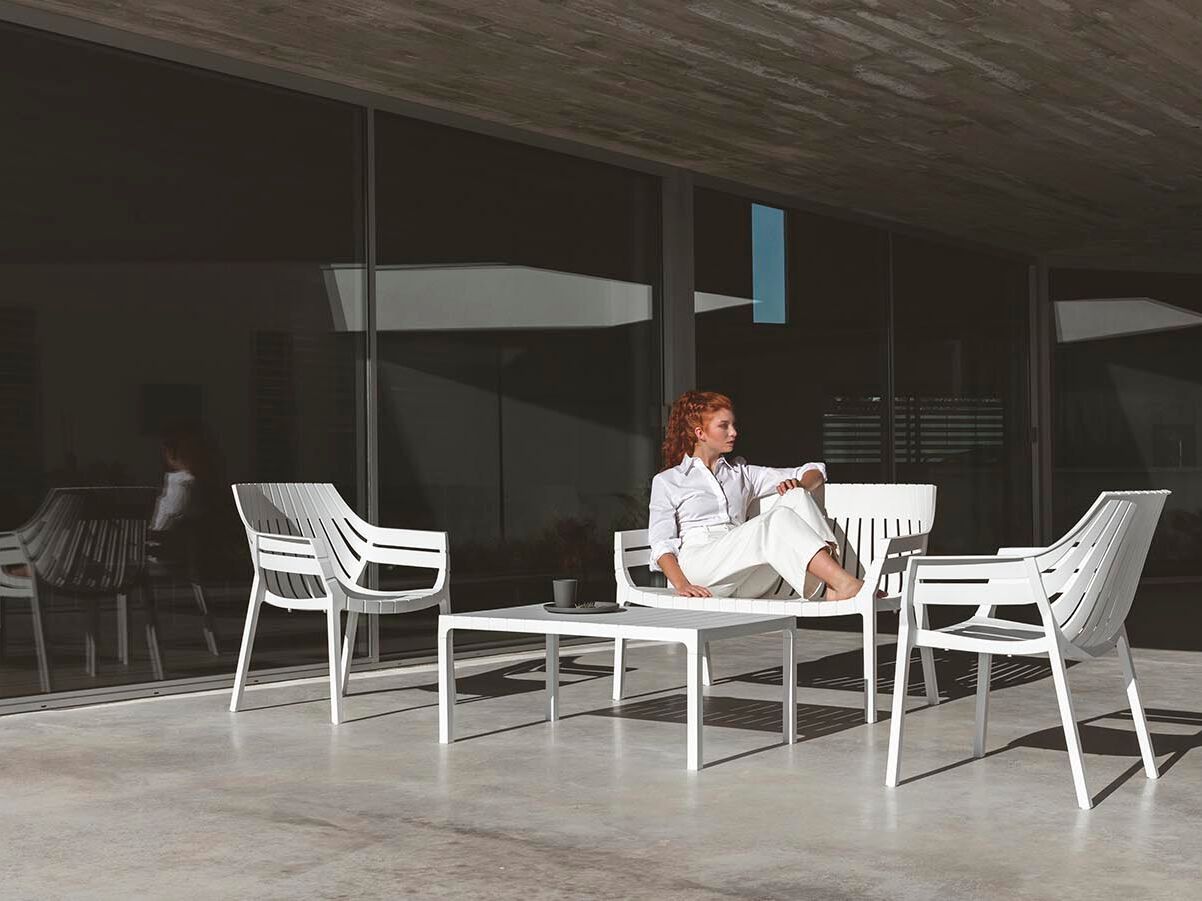 Полипропиленовое садовое кресло с подлокотниками Vondom Spritz ARCH-00138574 - Вид №4