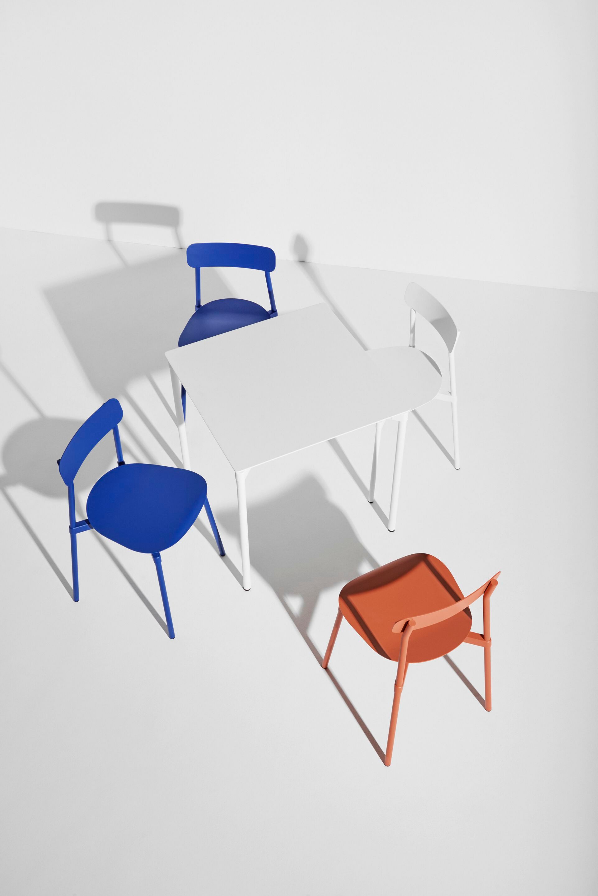 Квадратный алюминиевый стол с порошковым покрытием Petite Friture Fromme ARCH-00060895 - Вид №25