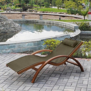 AFM-503B Шезлонг-лежак Мальта AFM-503 Olive Afina