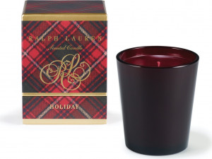 10652163 Ralph Lauren Home Свеча ароматизированная Ralph Lauren Home "Холидэй" 10см (красная смородина, хвоя, можжевельник) Стекло