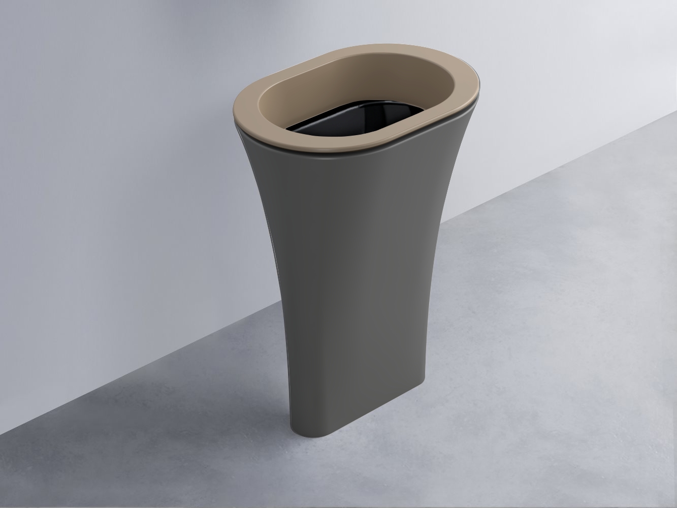 AMLA65-AN+AMPILO-N+AMCOLO-CM Раковина Amedeo Ovale отдельностоящая cielo Enjoy + Amedeo Ceramica Cielo