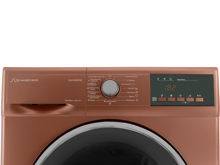 1239265 Стиральная машина Schaub Lorenz SLW MG5532 коричневый STDN-0151018 - Вид №4