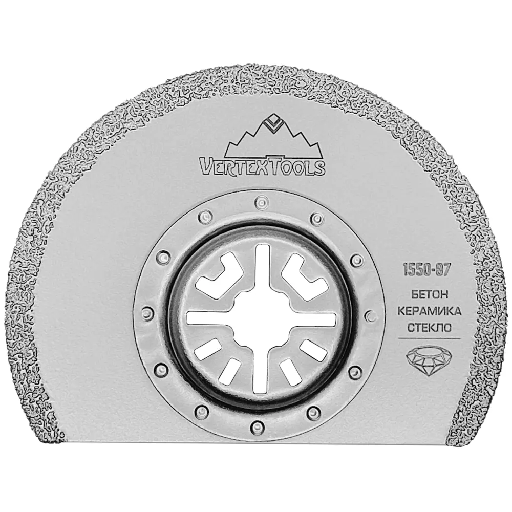 Насадка пильная сегментная по керамике Vertextools 87 мм 85536892 STLM-2200973 