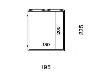 Двуспальная кровать-контейнер In Stock Twils ARCH-00071564 - Вид №9