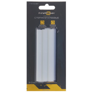 Стержни клеевые FinePower 11K10-06T полупрозрачный 4823088