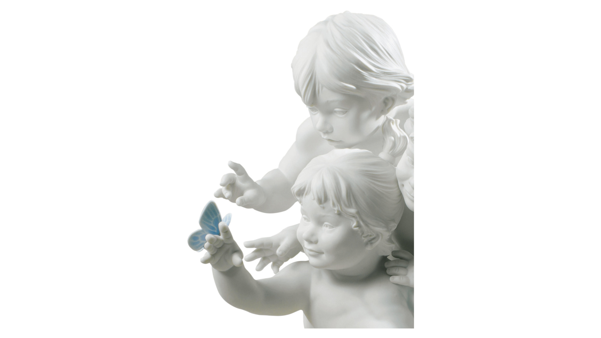 10669125 LLADRO Фигурка Lladro "Любопытные дети" 38x42см Фарфор Lladró  - Вид №4