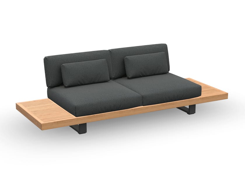 2-местный тканевый садовый диван Jati Kebon Truro ARCH-00038605