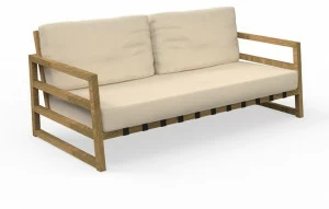 Talenti 3-х местный тканевый садовый диван Alabama iroko Aladiv