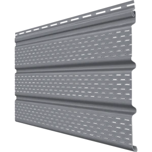 Софит Grand Line Classic 3000 мм полная перфорация цвет серый графит