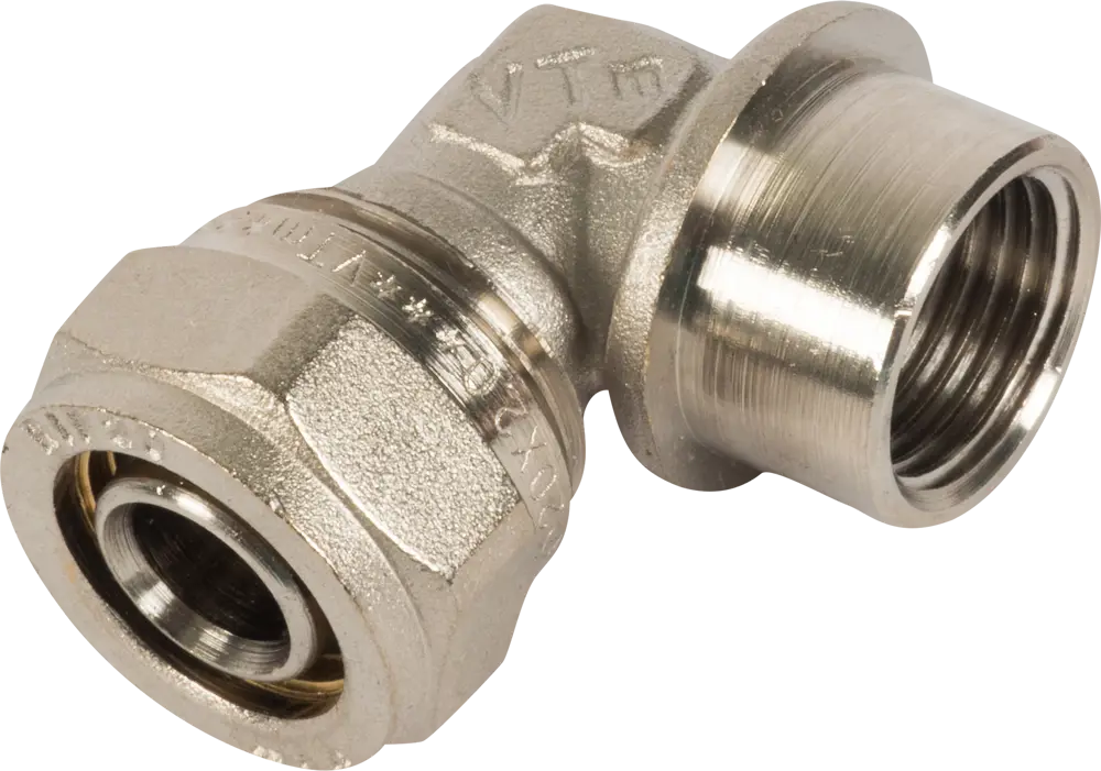 Угол комбинированный Valtec 90° для металлопластиковых труб 20 мм x 1/2" 10522734