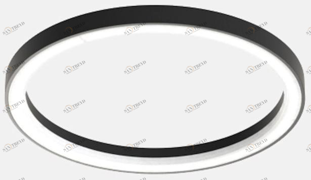 Lucifero's Светодиодный потолочный светильник из экструдированного алюминия File flex circle Fxa31.8 - fxa38.8