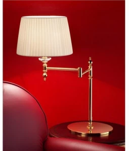 Masiero Регулируемая настольная лампа из латуни Brass & spots