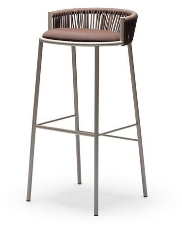 CHAIRS & MORE Высокий садовый табурет из морской веревки Millie sun-id-1384207 - Вид №8