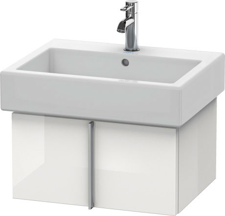 VE610400909 Vero Тумбочка подвесная Светло-голубой матовый декор Duravit - Вид №2