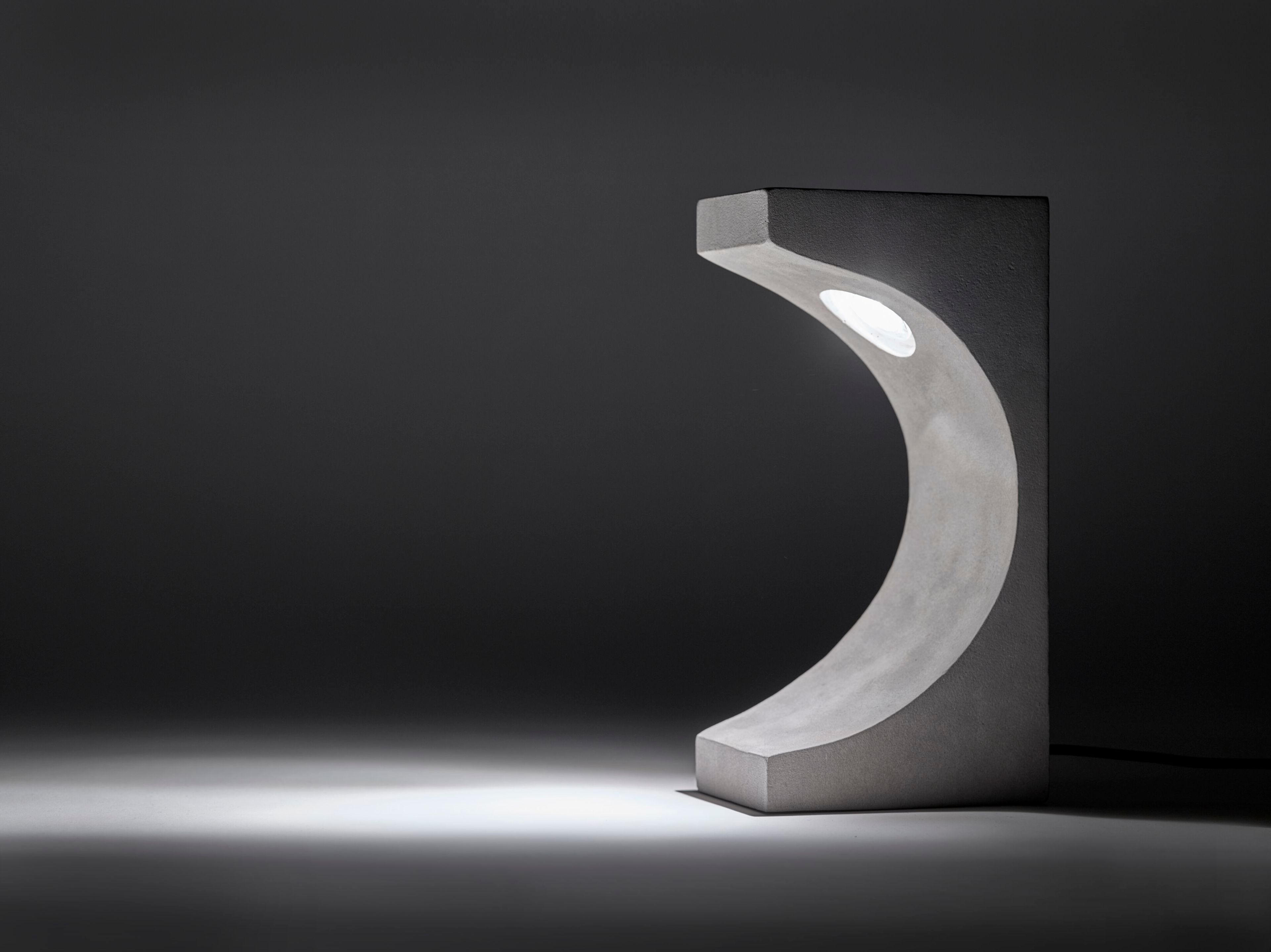 Бетонная светодиодная настольная лампа Serax Освещение от Патрика Пэриса ARCH-00055454 - Вид №10