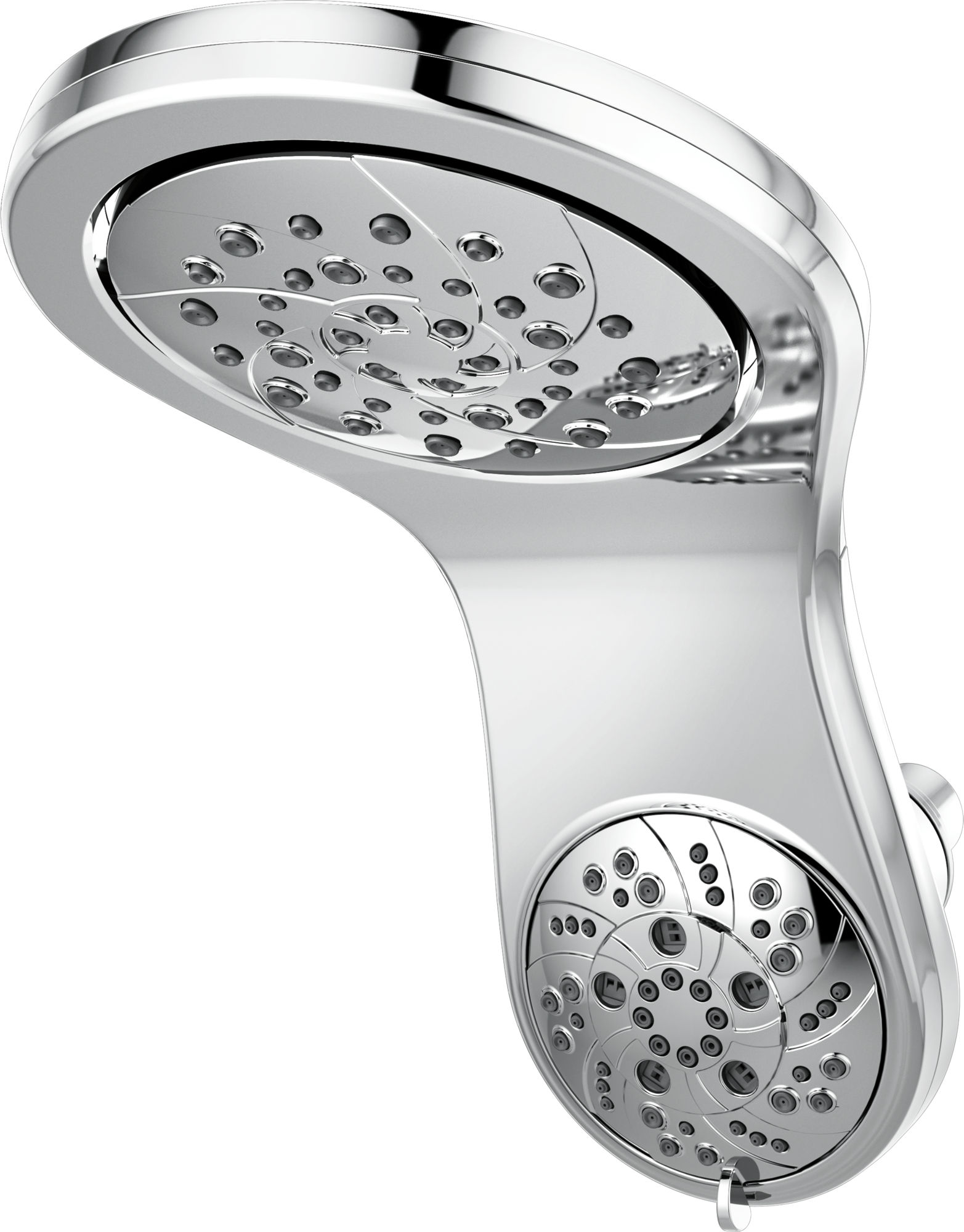 58581-25-PK HydroRain® H2Okinetic® 5-регулировочная душевая лейка два в одном Delta Faucet Universal Showering Хром  - Вид №1
