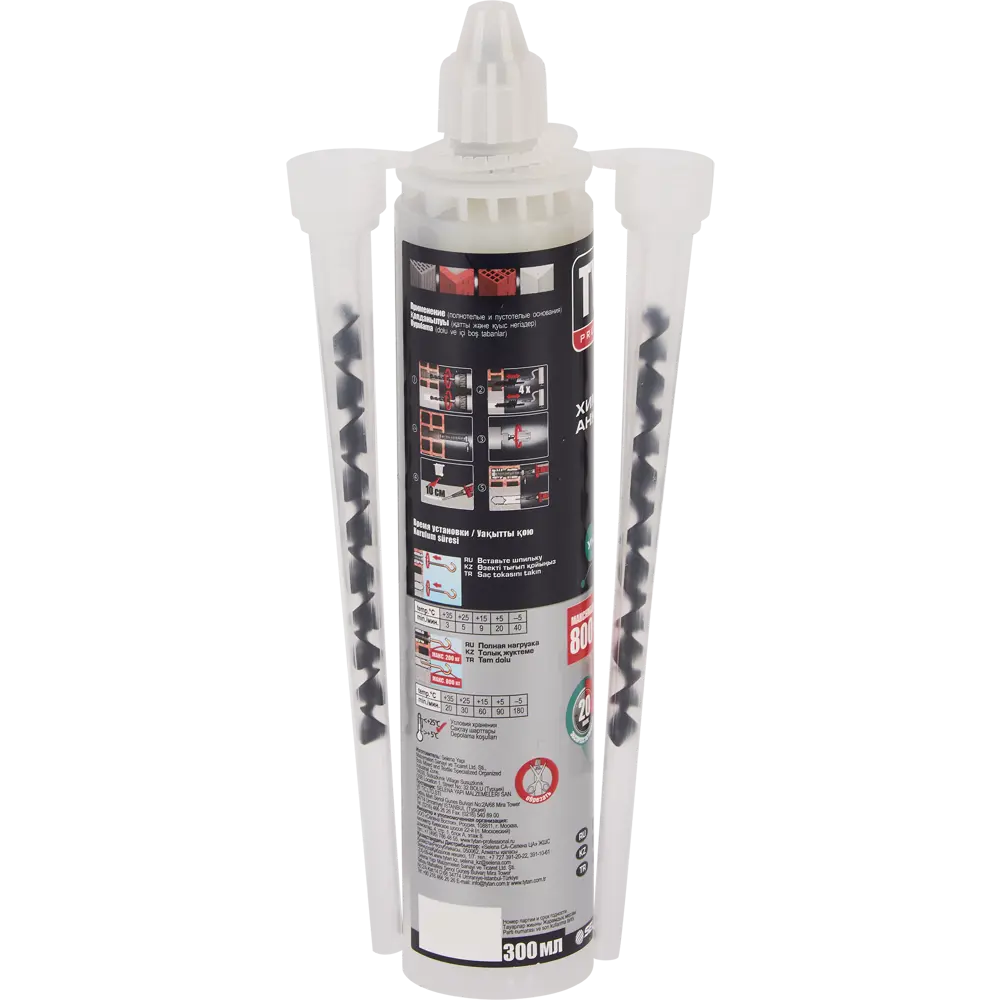 Химический анкер TYTAN PROFESSIONAL для прочного крепежа в бетон и кирпич 86870669 STLM-0072265 - Вид №1