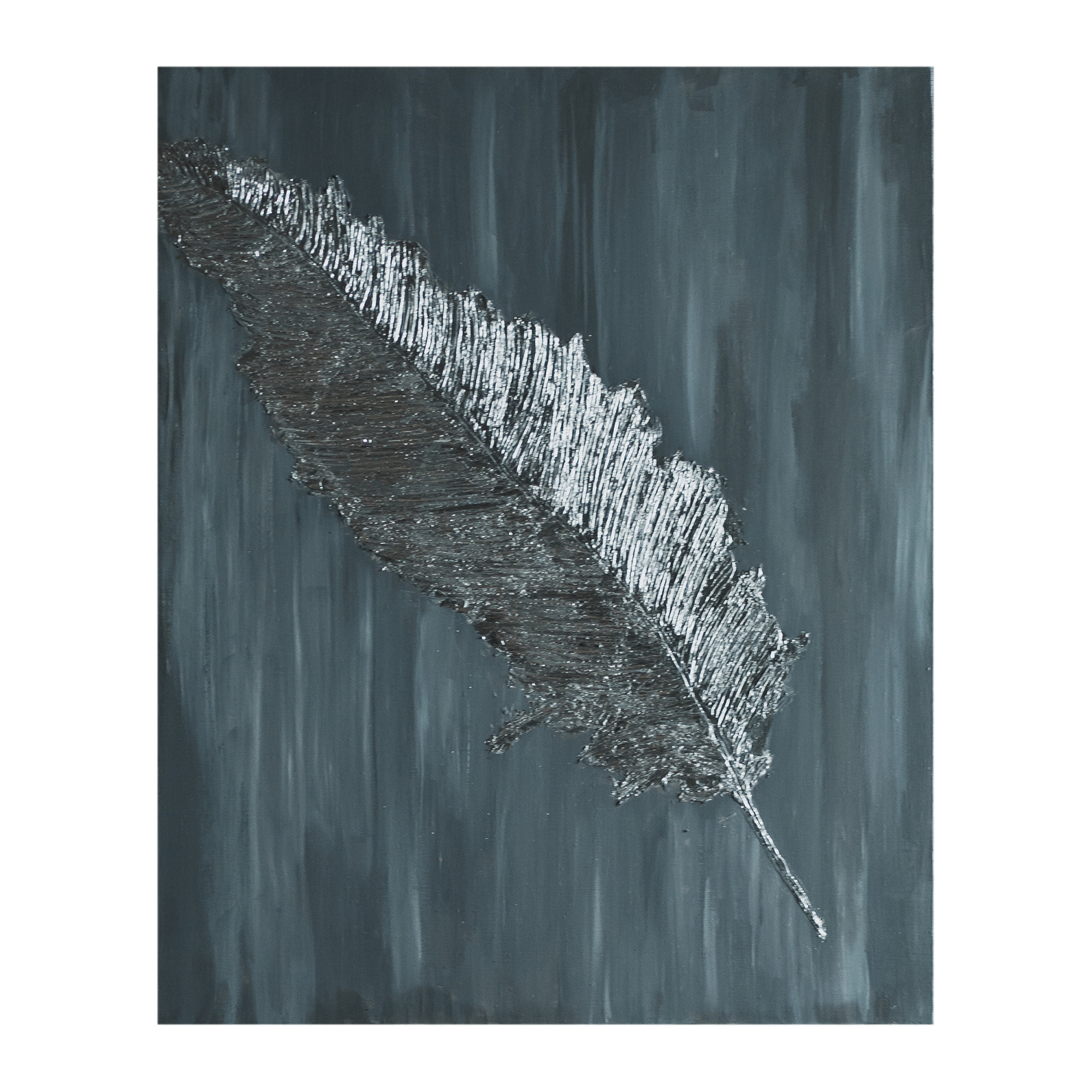 2000983227973 Картина "Портрет неизвестного пера", 90х60 LINIE DESIGN 