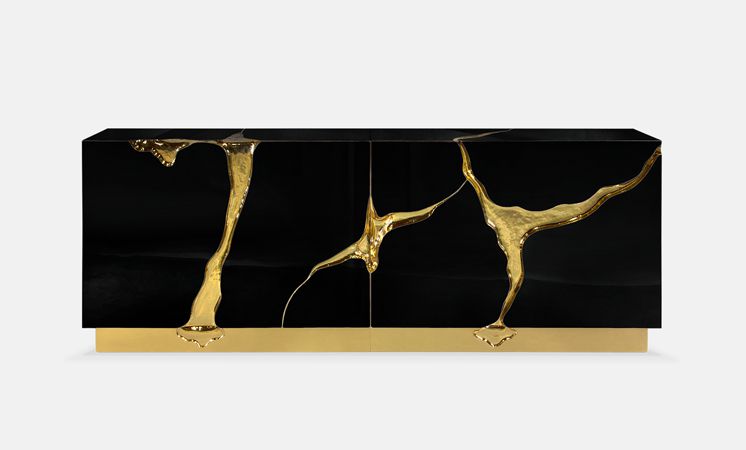 0-220 Буфет Lapiaz черный  Boca Do Lobo  - Вид №28