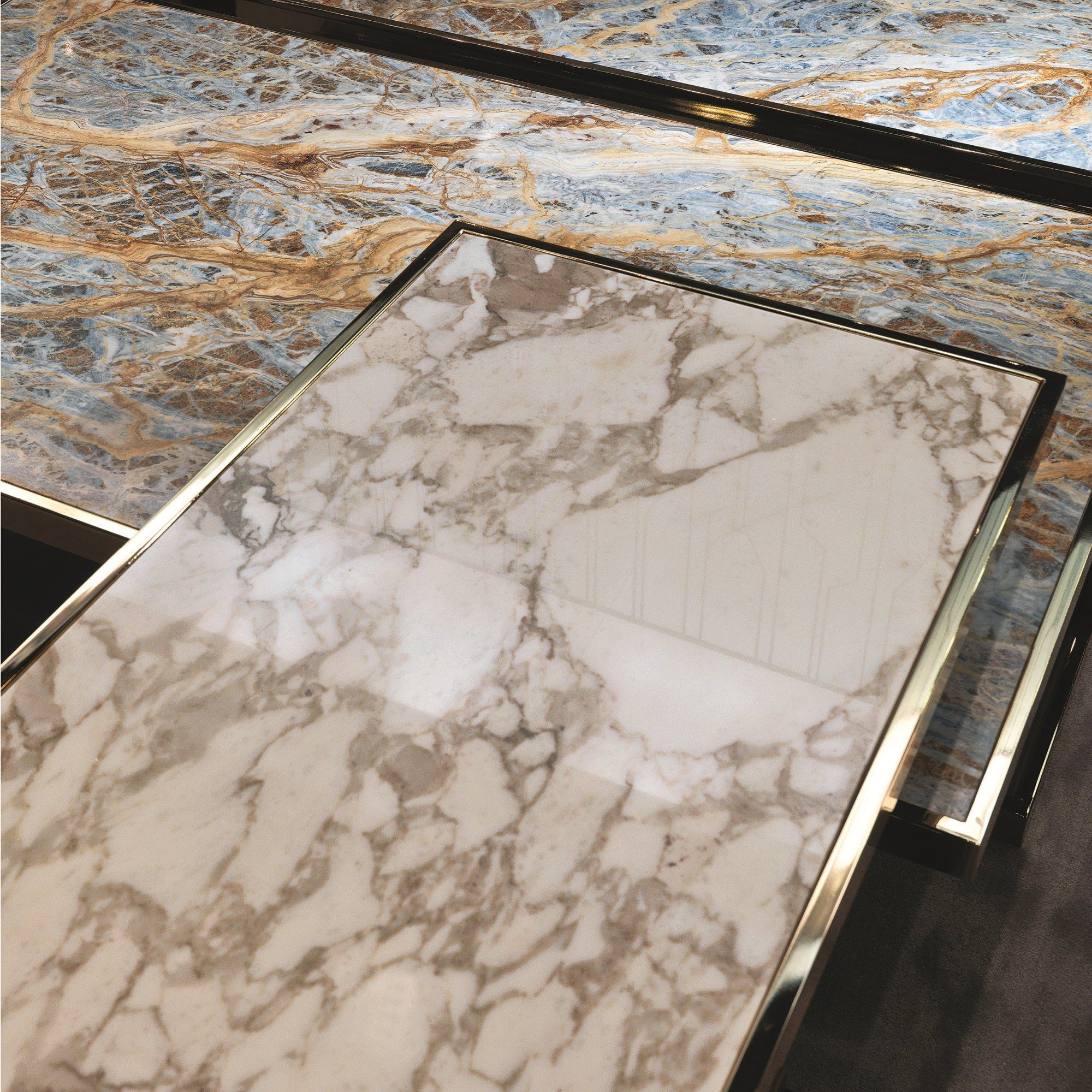 Прямоугольный мраморный журнальный столик Longhi Loveluxe ARCH-00031936 - Вид №11