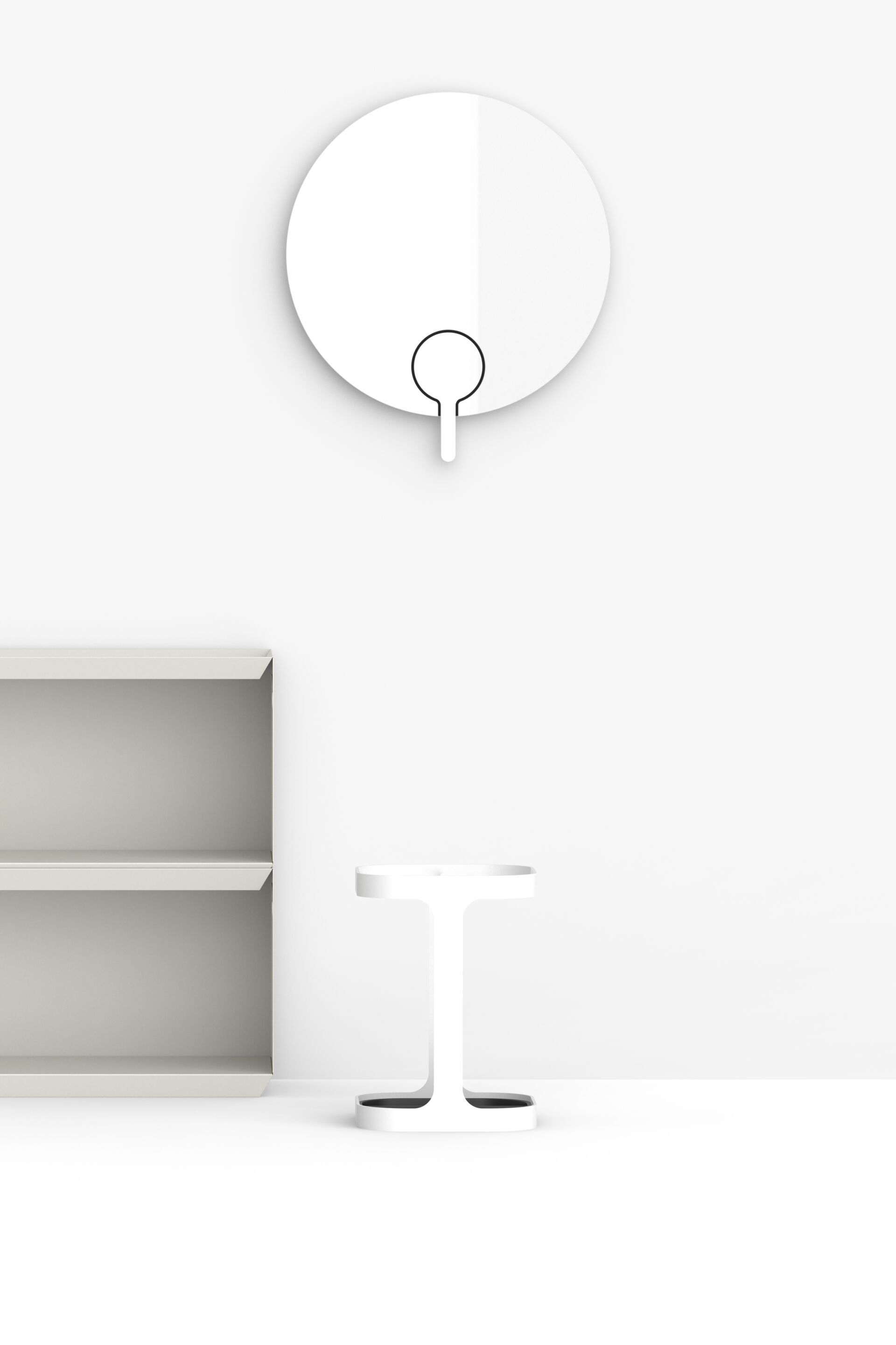 Настенное стеклянное зеркало FUNCTIONALS MIRROR MIRROR ARCH-00102815 - Вид №5