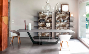 Стол MANHATTAN DEVINA NAIS 889PTA300MH + GFTA09/11