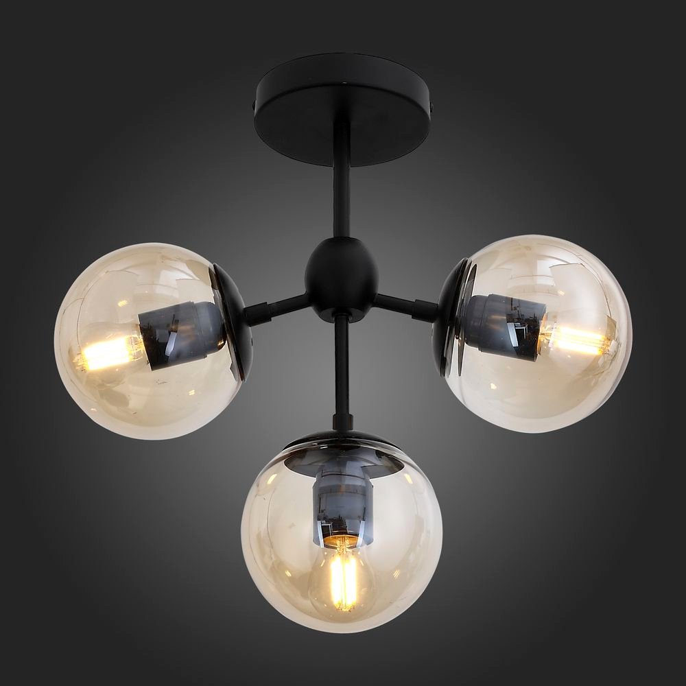 Потолочная люстра ST Luce Stampo SL549.402.03 ST LUCE STAMPO, ШАР 058967 Серый  - Вид №1