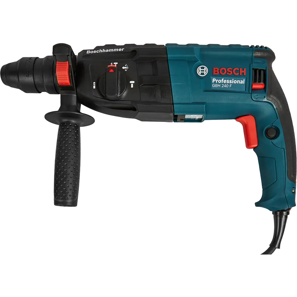 Перфоратор сетевой SDS-plus Bosch Professional GBH 240 F 0611273000, 790 Вт, 2.7 Дж, быстрозажимной патрон в комплекте 82511809 STLM-2075488  - Вид №2