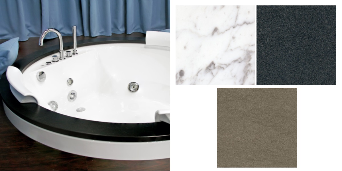 Ванна встроенная с гидромассажем "TOP" Nova 9F43-545 Jacuzzi 9F43545 - Вид №1