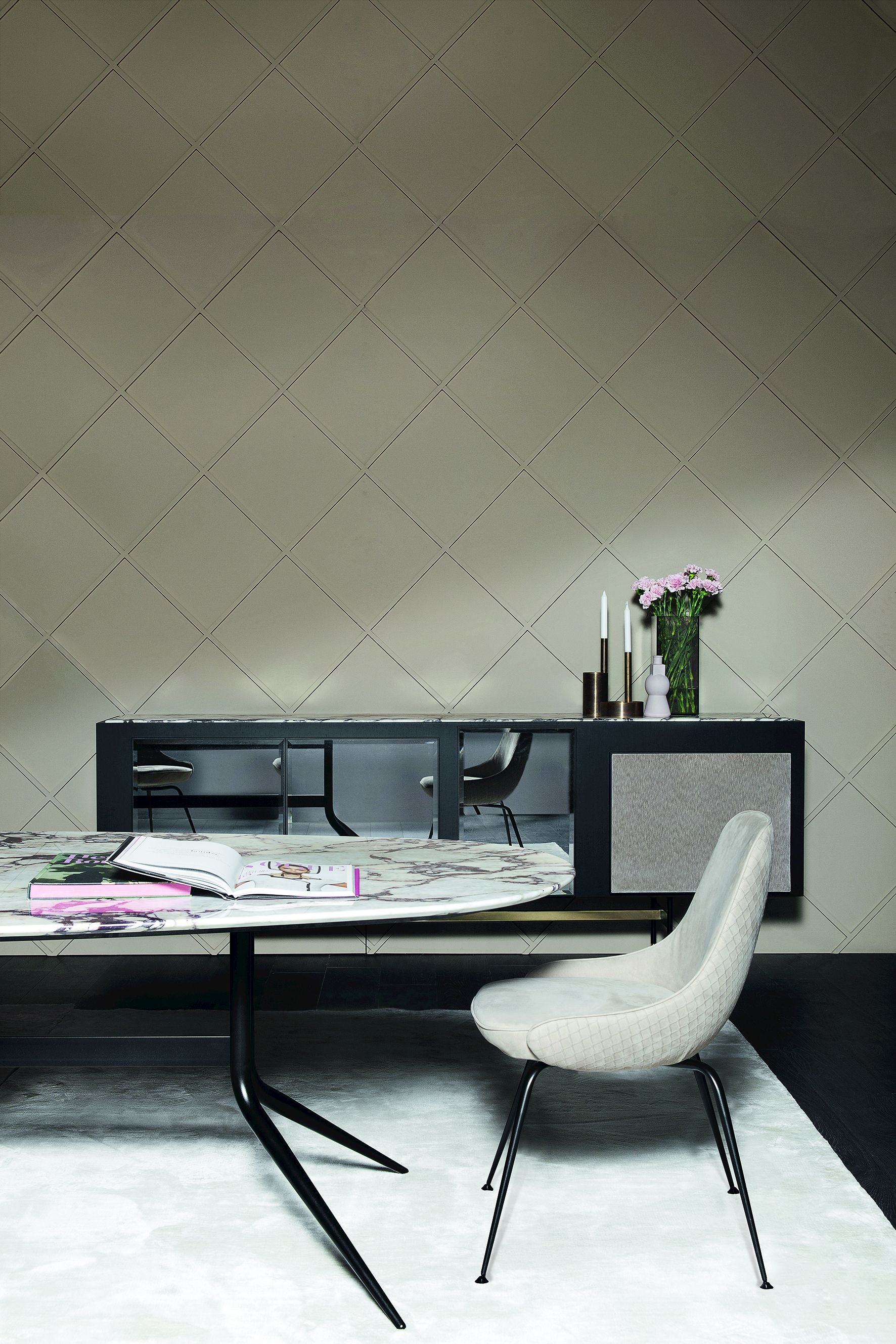 Стул из ткани или кожи Vibieffe 1500 Swing ARCH-00134270