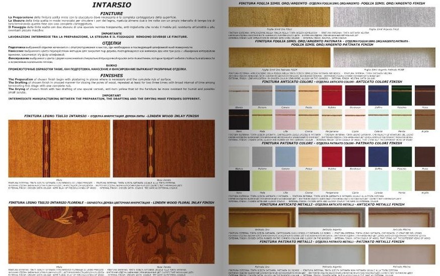 Комплект мебели для ванной комнаты IL TEMPO DEL 1 INTARSIO Santreyd 109 - Вид №1