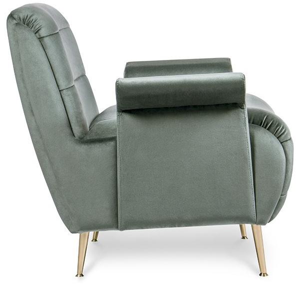 Essential Home Кресло из ткани с подлокотниками Bardot sun-id-1476060 - Вид №1