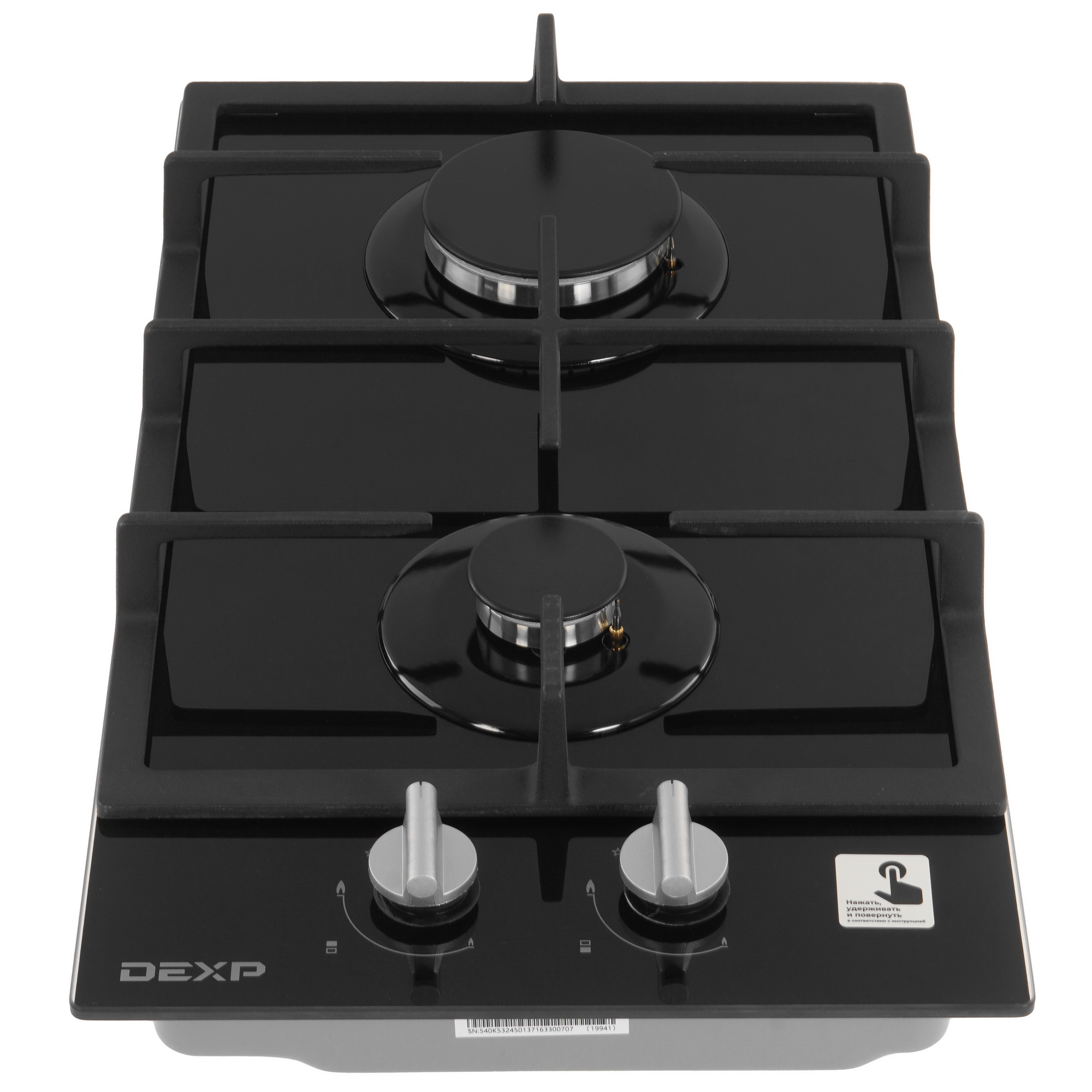 1298154 Газовая варочная поверхность DEXP 7M2GT STDN-0026499 - Вид №1
