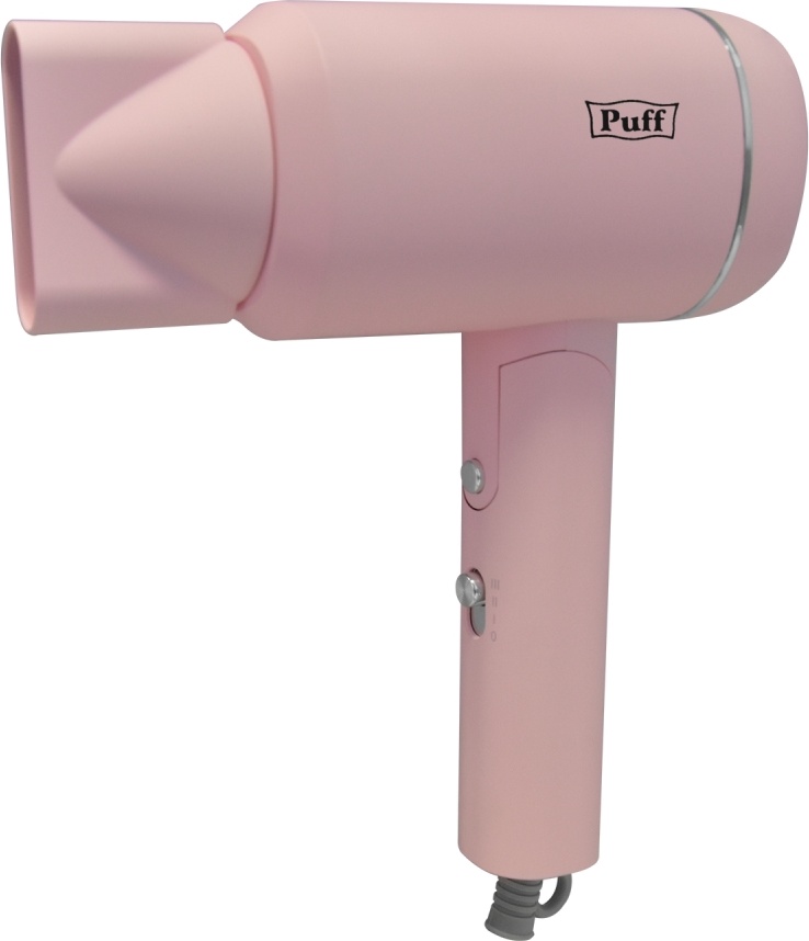 1405.016 Фен для волос 1801 Pink PUFF  - Вид №1