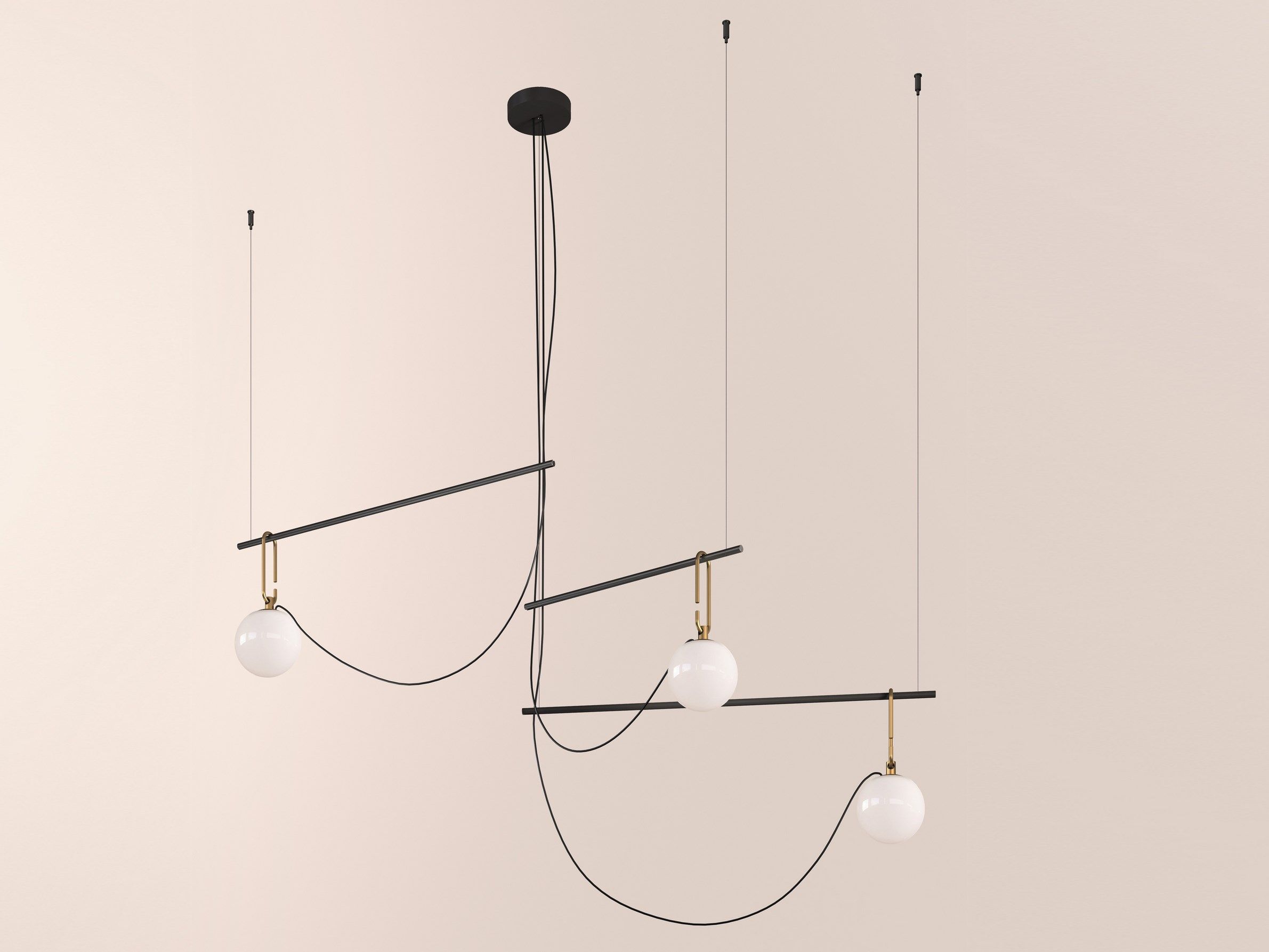 Выдувное стекло светодиодный подвесной светильник Artemide nh ARCH-00023841