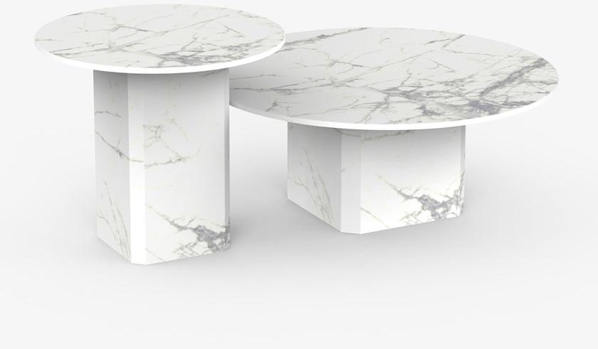 Miter Низкий сервисный столик из керамогранита Alai sun-id-1391335 - Вид №4