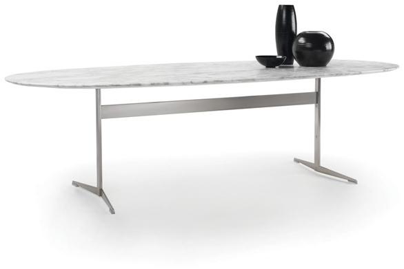 Flexform Овальный обеденный стол из мрамора Fly sun-id-1423287 - Вид №3