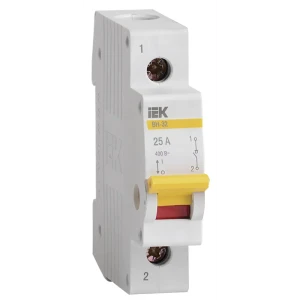 Выключатель нагрузки IEK ВН-32 1Р 25 А 84300596 STLM-2110800