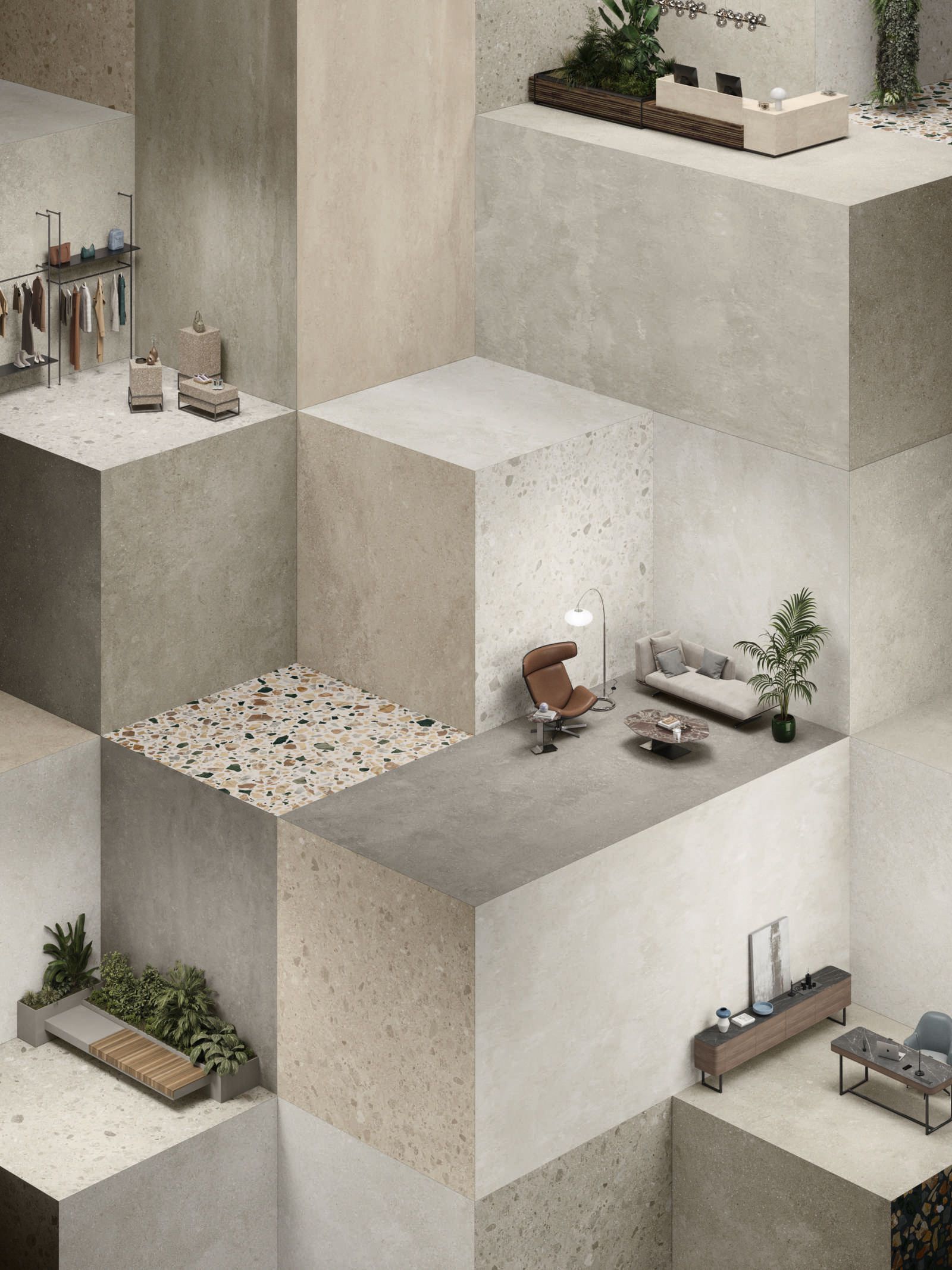 Пол / керамогранит Ceramiche Caesar CiViC ARCH-00112481 - Вид №32