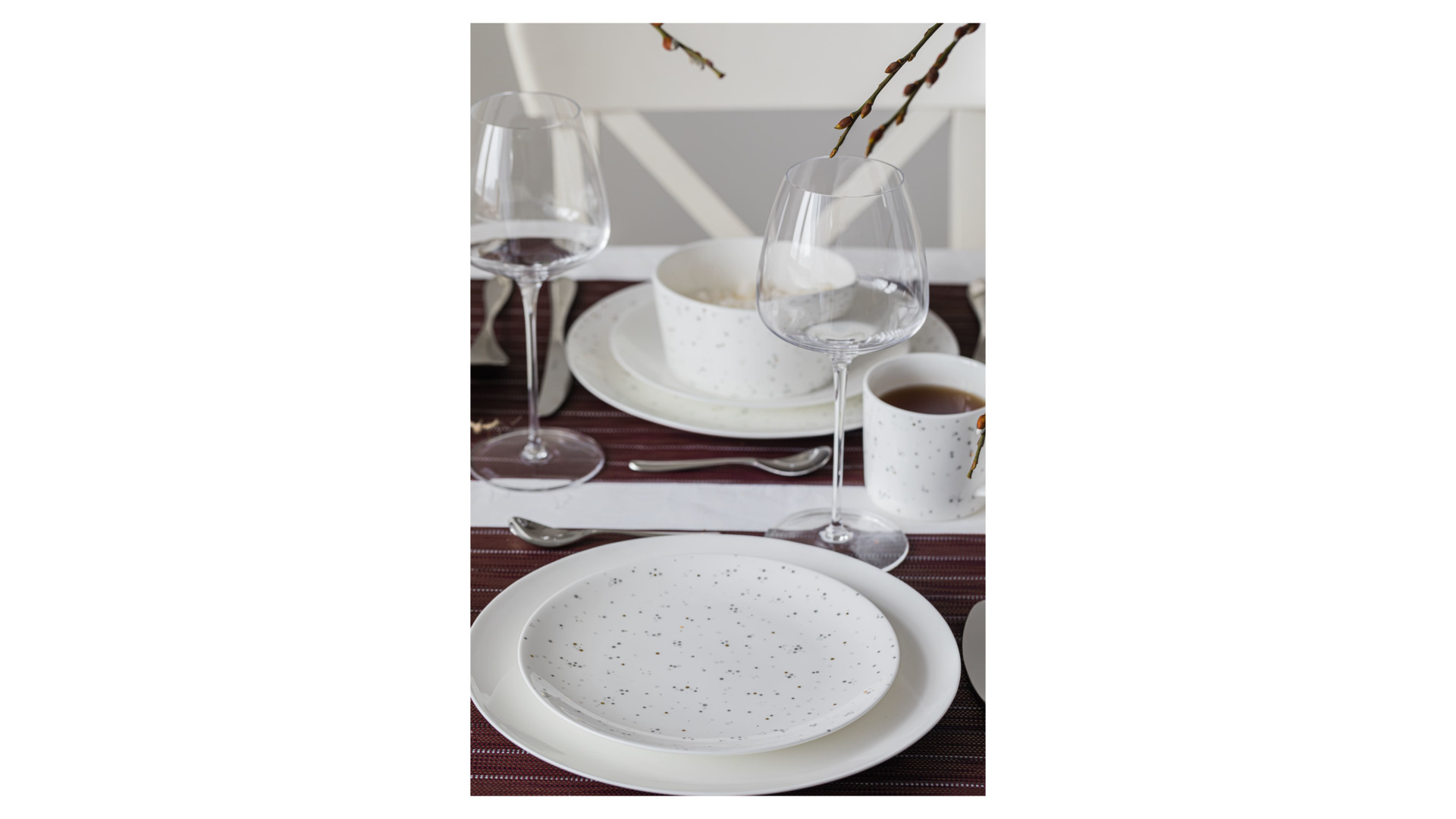 10658028 Mix&Match Сервиз чайно-столовый Mix&Match Конфетти на 4 персоны 16 предметов, фарфор Фарфор костяной  - Вид №7