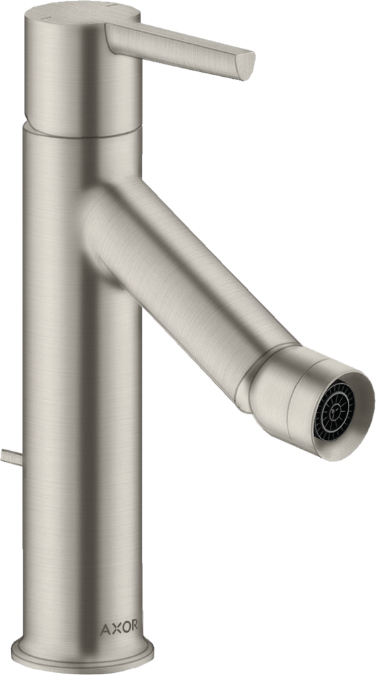 10214800 Смеситель для биде, однорычажный, с рычажной ручкой и сливным гарнитуром AXOR STARCK