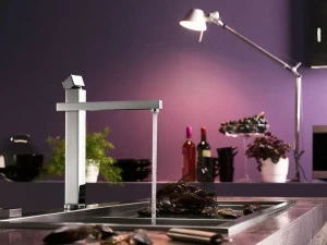 Nobili Rubinetterie Смеситель для кухни хромированный с поворотным изливом Tower Tw00713cr