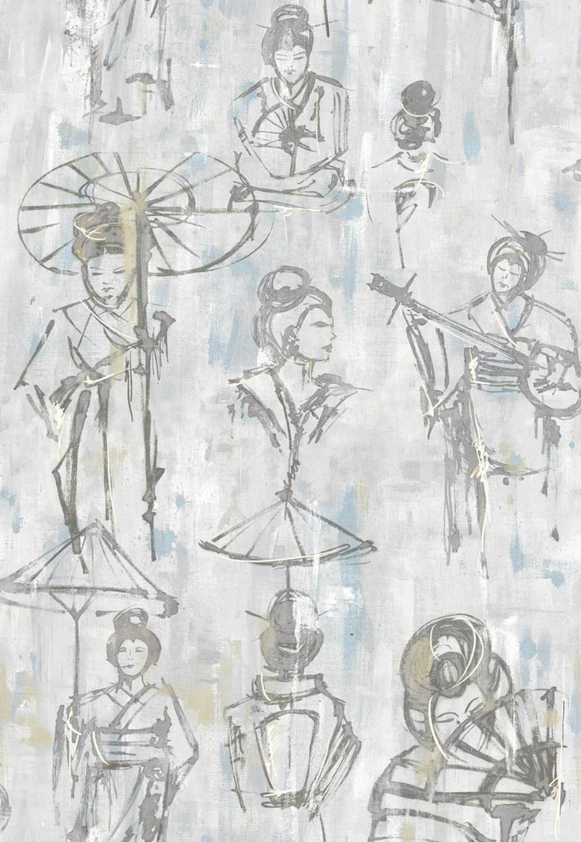 Jannelli&Volpi Обои из растительного волокна Jv 451 yumiko sun-id-1386794 - Вид №5