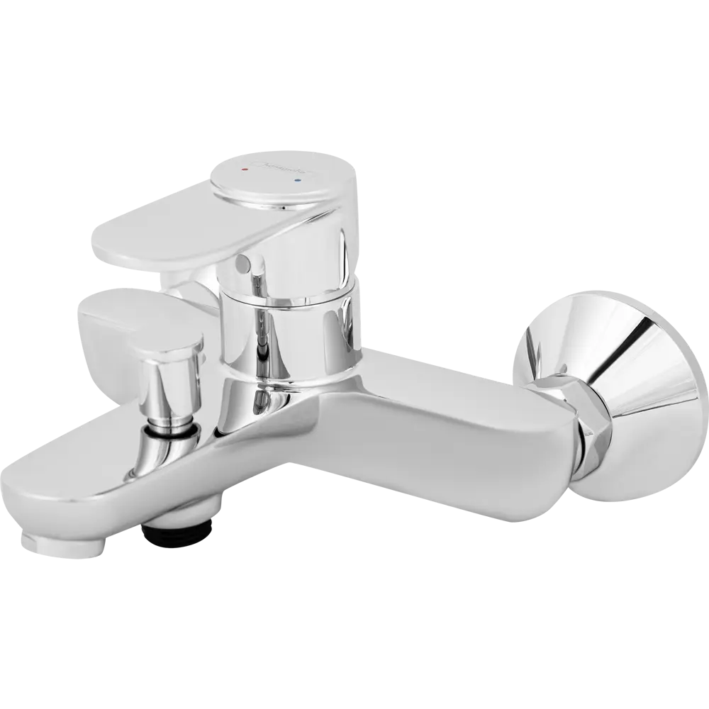 Смеситель для ванны и душа Hansgrohe Vernis однорычажный цвет хром 82773486 STLM-2027800 - Вид №5