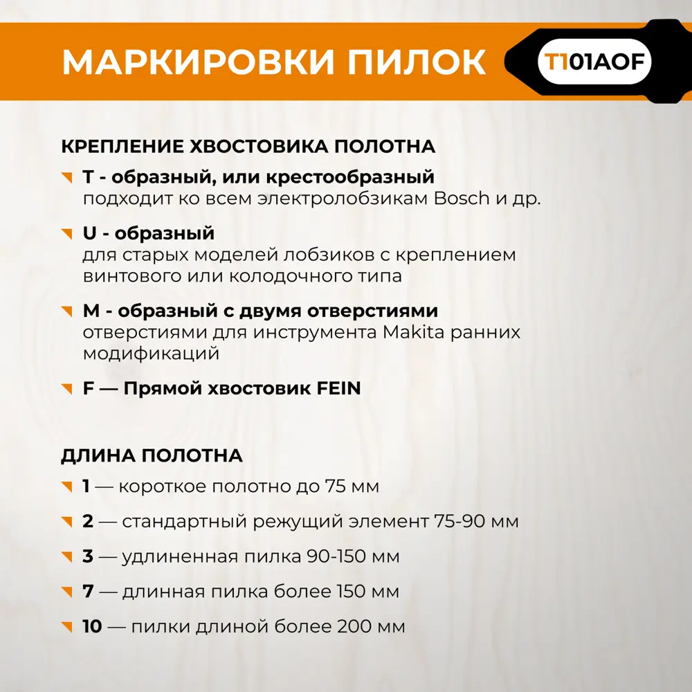 Пилка для электролобзика по дереву и ламинату Rage T101AOF чистый рез, 2 шт. 89432647 STLM-2096565  - Вид №3