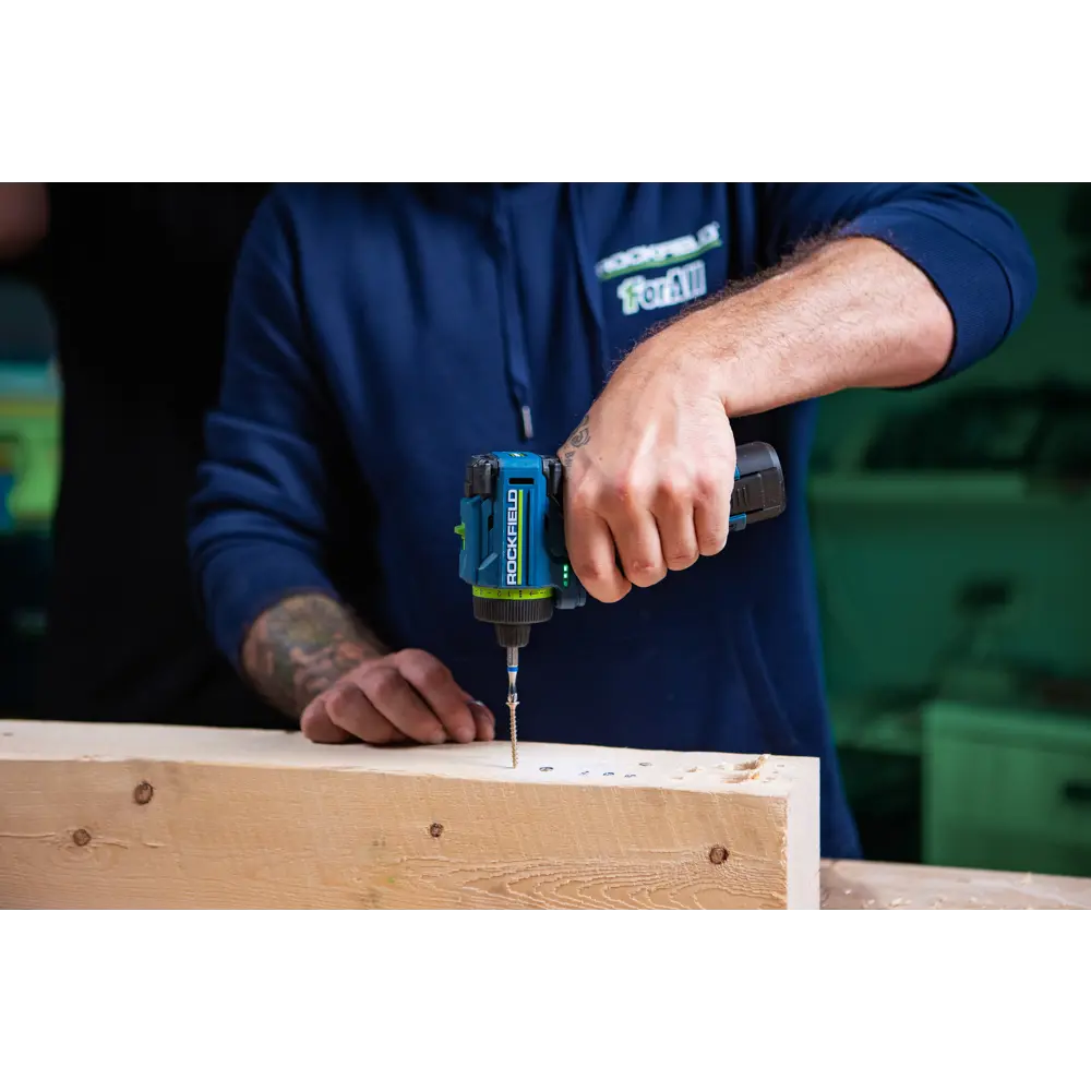 Бесщеточная дрель-шуруповерт Rockfield RF1002BK с двумя аккумуляторами 89366403 STLM-0838334 - Вид №17