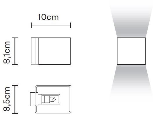 Fabbian Бра из металла Bijou sun-id-1388034 - Вид №5