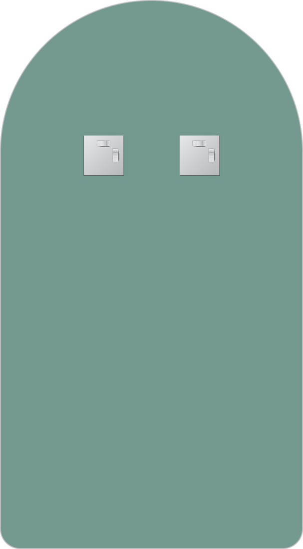 BY 0015 Зеркало со шлифованной кромкой EVOFORM Primary - Вид №2