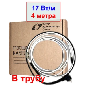 91751215 Греющий кабель в питьевую трубу с сальником Stich 4 м 68 Вт STLM-1529669