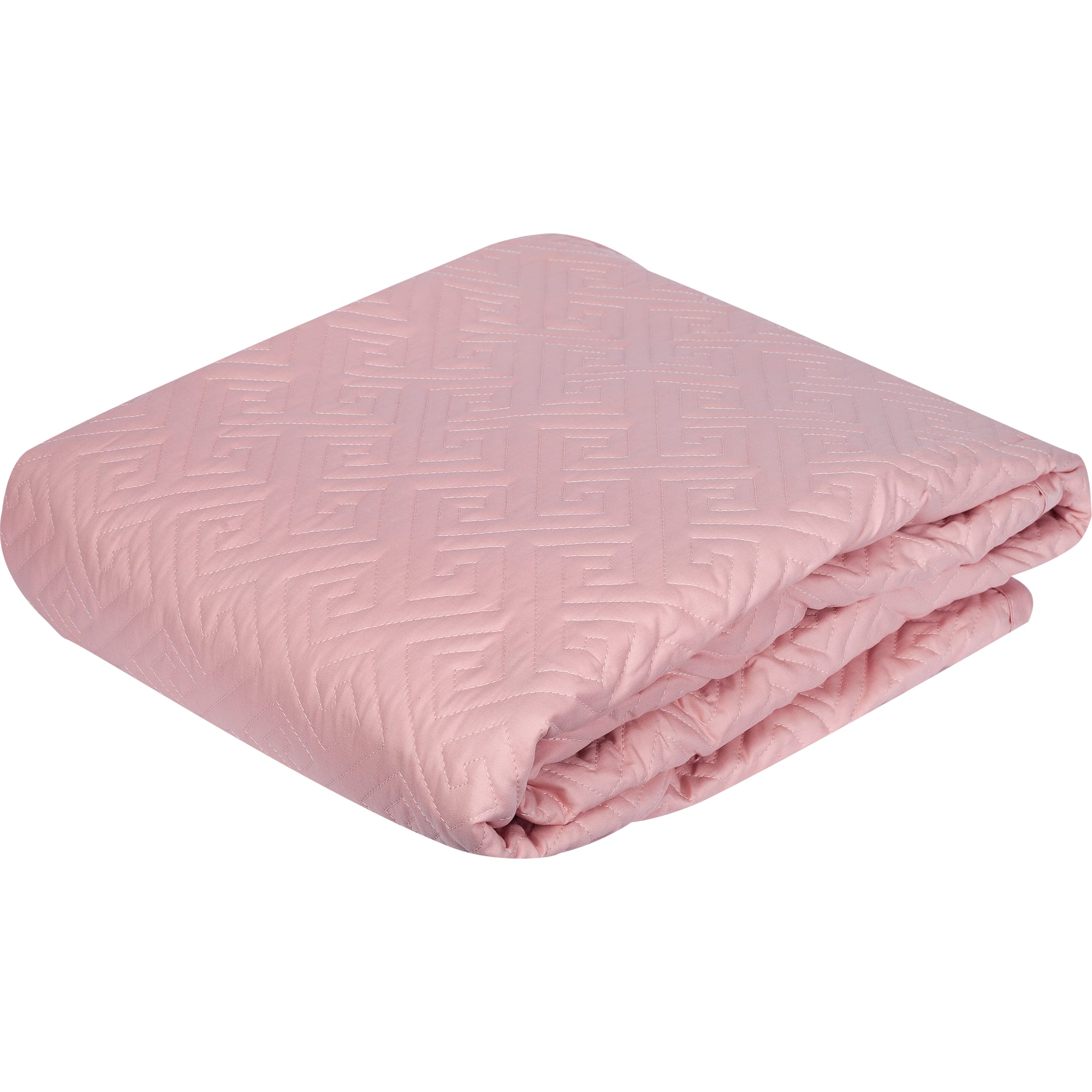 82151956 Покрывало, 160х220 см, хлопок, цвет дымчатая роза Santreyd 